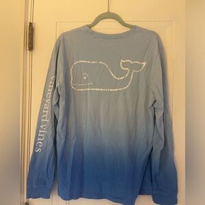 Blue Vineyard Vines long sleeve tshirt